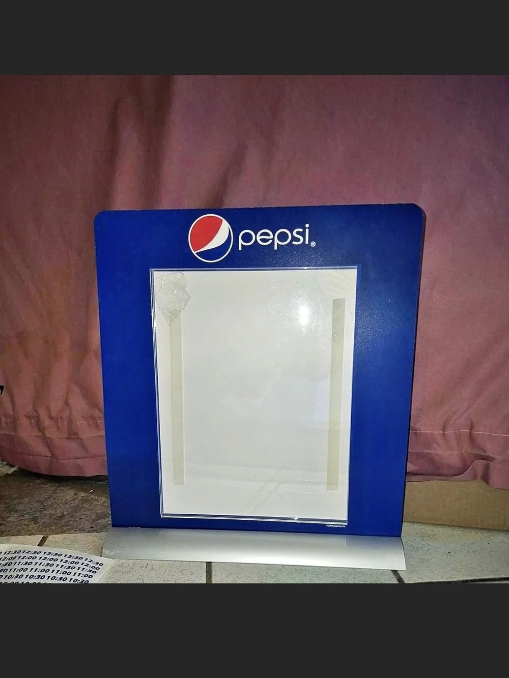 Retro Y2K Pepsi Customizable Sign